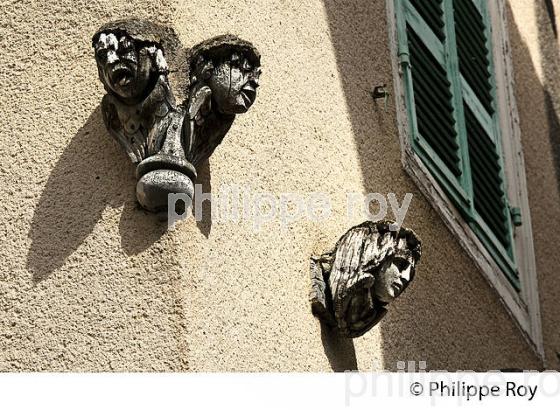 HOTEL PARTICULIER,  VIEILLE VILLE DE CAHORS VALLEE DU LOT, QUERCY, LOT. (46F01129.jpg)