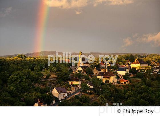 CIEL D' ORAGE, VILLAGE  LHOSPITALET, CAUSSE DE GRAMAT HAUT QUERCY, LOT. (46F01726.jpg)