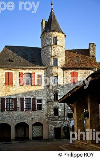 CITE  DE MARTEL ,  VALLEE DE LA DORDOGNE LOTOISE, QUERCY, LOT. (46F03706.jpg)