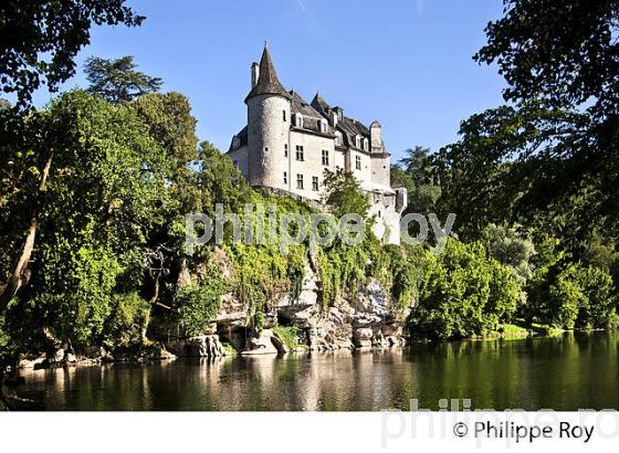 CHATEAU DE LA TREYNE ,  VALLEE DE LA DORDOGNE LOTOISE, QUERCY, LOT. (46F04413.jpg)