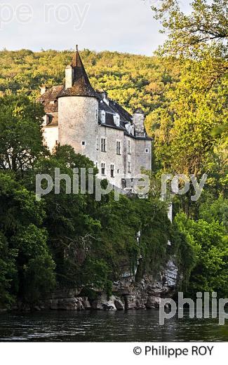 CHATEAU DE LA TREYNE ,  VALLEE DE LA DORDOGNE LOTOISE, QUERCY, LOT. (46F04419.jpg)