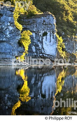 FALAISE DE  LA DORDOGNE ,  VALLEE DE LA DORDOGNE LOTOISE, QUERCY, LOT. (46F04421.jpg)
