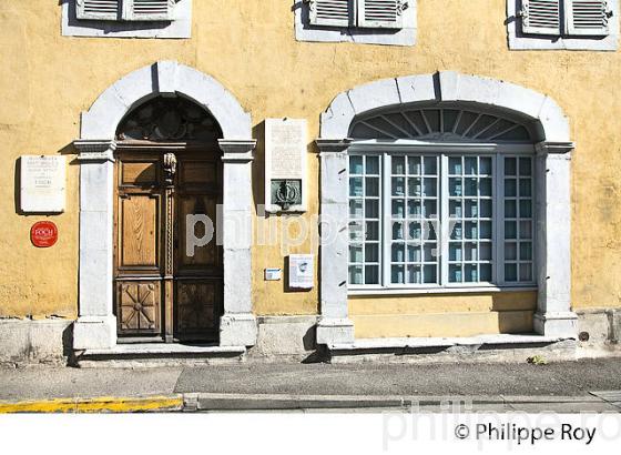 MAISON NATALE DU MARECHAL  FOCH, TARBES, BIGORRE, HAUTES-PYRENEES. (65F02034.jpg)