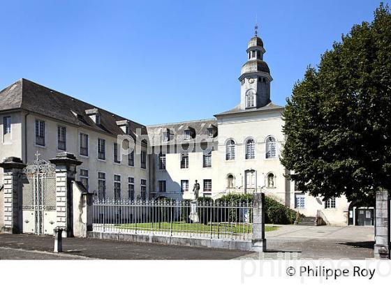ANCIEN HOPITAL DE L' AYGUEROTE, TARBES, BIGORRE, HAUTES-PYRENEES. (65F03708.jpg)