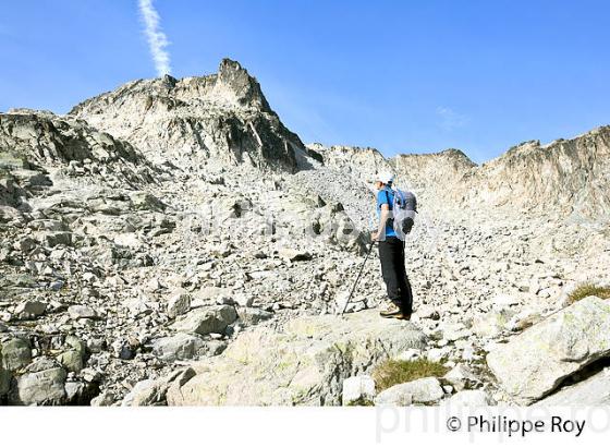 ASCENSION DU PIC DU NEOUVIELLE, VALLEE D' AURE,  HAUTES-PYRENEES. (65F04719.jpg)