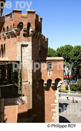 LE CASTILLET, QUARTIER SAINT-JEAN, VILLE DE  PERPIGNAN, ROUSSILLON, CATALOGNE. (66F00311.jpg)