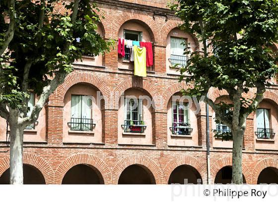 QUARTIER SAINT JACQUES , VILLE DE  PERPIGNAN, ROUSSILLON, CATALOGNE. (66F00531.jpg)