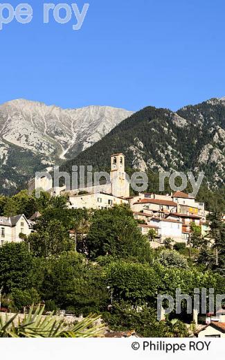 VERNET LES BAINS, CANIGOU, VALLEE DU CONFLENT, ROUSSILLON, PYRENEES ORIENTALES,  CATALOGNE. (66F01002.jpg)