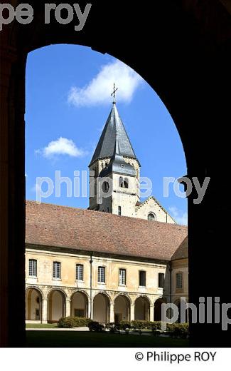 ANCIENNE ABBAYE BENEDICTINE DE CLUNY,  MACONNAIS,  BOURGOGNE. (71F00125.jpg)