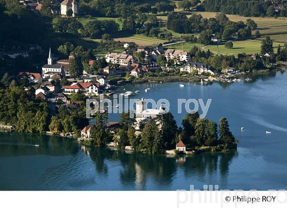 CHATEAU DE DUINGT ET LAC D'ANNECY, HAUTE-SAVOIE, FRANCE (74F01704.jpg)