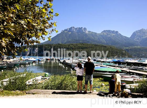 PORT DE SAINT-JORIOZ ET LAC D'ANNECY, HAUTE-SAVOIE, FRANCE (74F01809.jpg)