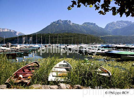 PORT DE SAINT-JORIOZ ET LAC D'ANNECY, HAUTE-SAVOIE, FRANCE (74F01811.jpg)