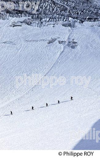 ALPINISME, MONT-BLANC, CHAMONIX, ALPES, FRANCE (74F02810.jpg)