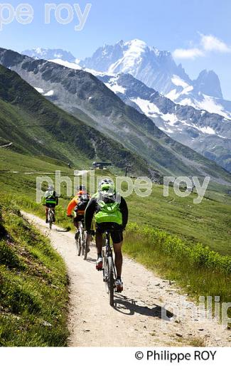 RANDONNEE EN VTT, COL DE BALME MONT-BLANC, HAUTE-SAVOIE, FRANCE (74F03526.jpg)