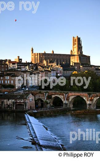 LA CATHEDRALE SAINTE-CECILE,  ALBI, TARN. (81F02913.jpg)