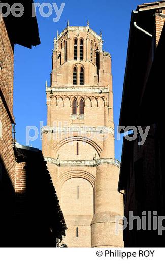 LA CATHEDRALE SAINTE-CECILE,  ALBI, TARN. (81F02917.jpg)