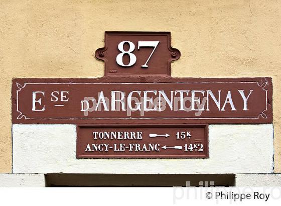ECLUSE 87,  CANAL DE BOURGOGNE, VALLEE DE L' ARMANCON, ARGENTENAY,  YONNE, BOURGOGNE. (89F01032.jpg)