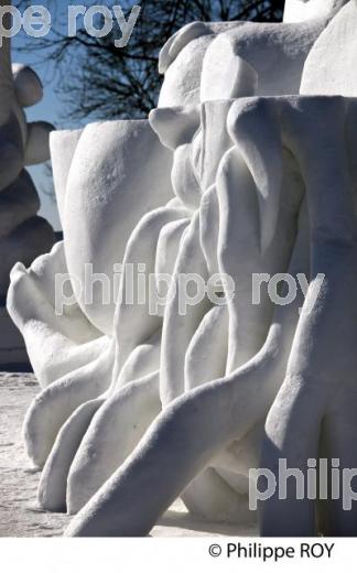 CONCOURS DE SCULPTURE SUR NEIGE, CARNAVAL DE QUEBEC (CA001224.jpg)