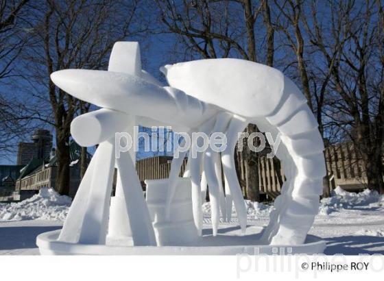 CONCOURS DE SCULPTURE SUR NEIGE, CARNAVAL DE QUEBEC (CA001233.jpg)