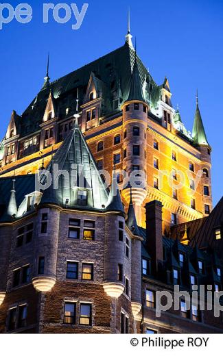 CHATEAU FRONTENAC, VILLE DE QUEBEC, CANADA (CA003903.jpg)