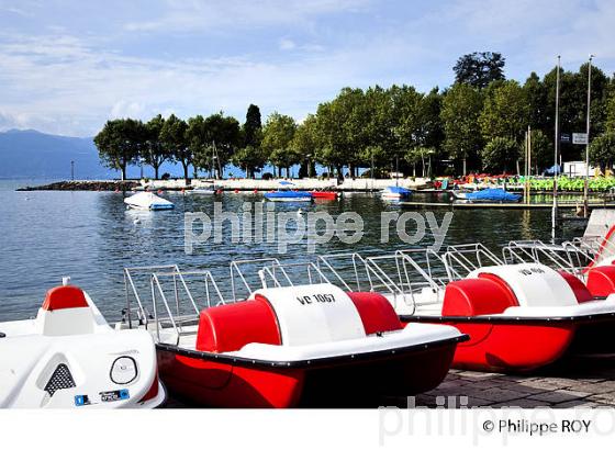 PEDALOS, QUAI DE BELGIQUE, OUCHY, LAUSANNE, LAC LEMAN (CH001417.jpg)