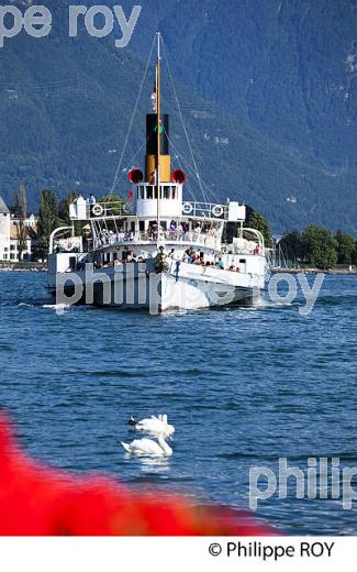 CROISIERE, BATEAU BELLE EPOQUE, VEVEY, LAC LEMAN, SUISSE (CH001940.jpg)