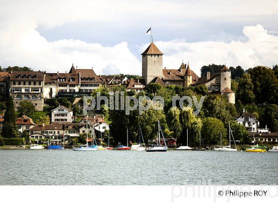 VILLE ET LAC DE MORAT, CANTON DE FRIBOURG, SUISSE (CH002130.jpg)
