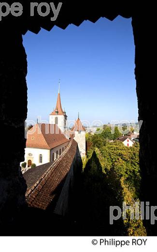 VILLE DE MORAT, CANTON DE FRIBOURG, SUISSE (CH002225.jpg)