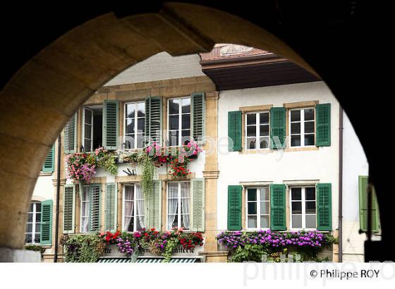 VILLE DE MORAT, CANTON DE FRIBOURG, SUISSE (CH002307.jpg)