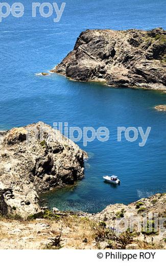 CALANQUE, CAP DE CREUS,  CADAQUES,  COSTA BRAVA,  GERONE, CATALOGNE. (ES002137.jpg)