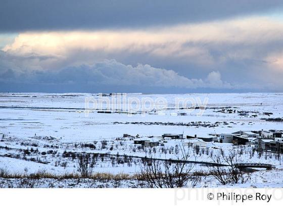 PAYSAGE DE NEIGE , ISLANDE (IS000316.jpg)