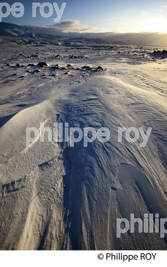 PAYSAGE D' HIVER, MASSIF  DU LANDMANNALAUGAR, SUDURLAND, ISLANDE (IS000933.jpg)