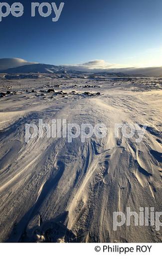 PAYSAGE D' HIVER, MASSIF DU LANDMANNALAUGAR, SUDURLAND, ISLANDE (IS000934.jpg)