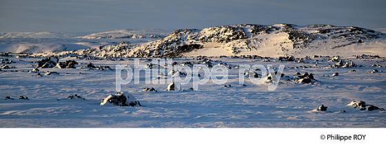 PAYSAGE D' HIVER, MASSIF  DU LANDMANNALAUGAR, SUDURLAND, ISLANDE (IS001001.jpg)